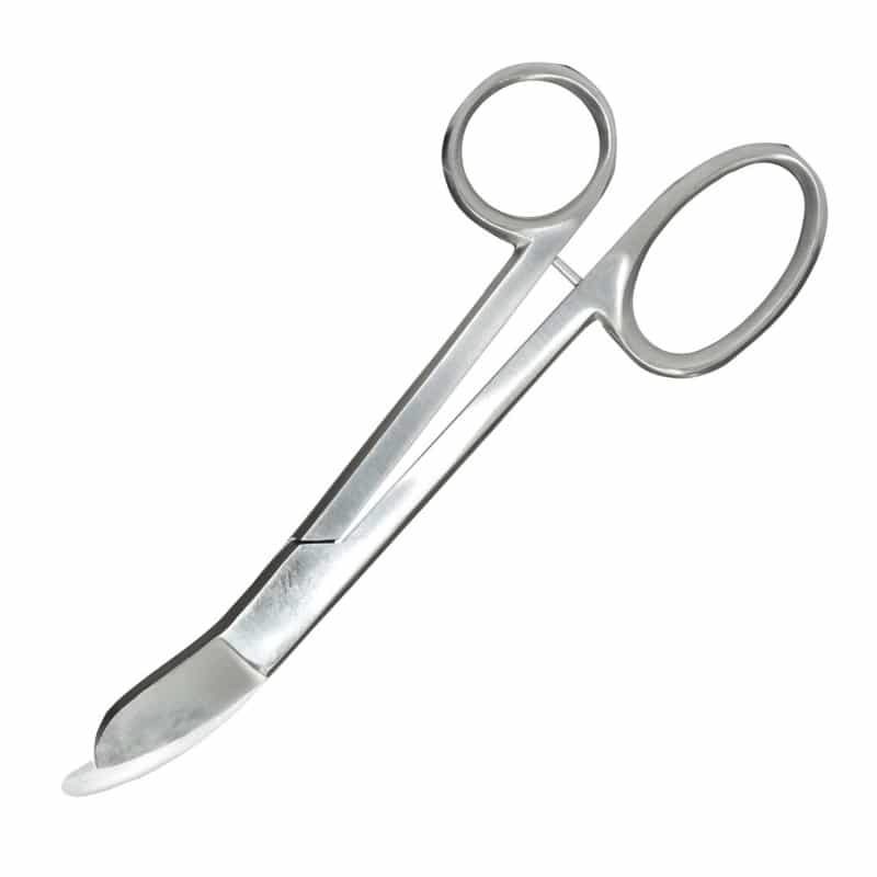 Verbandschere nach Bruns von Christophorus CBC - robuste Schere für dickes Verbandmaterial, mehrfach sterilisierbar - Med-...