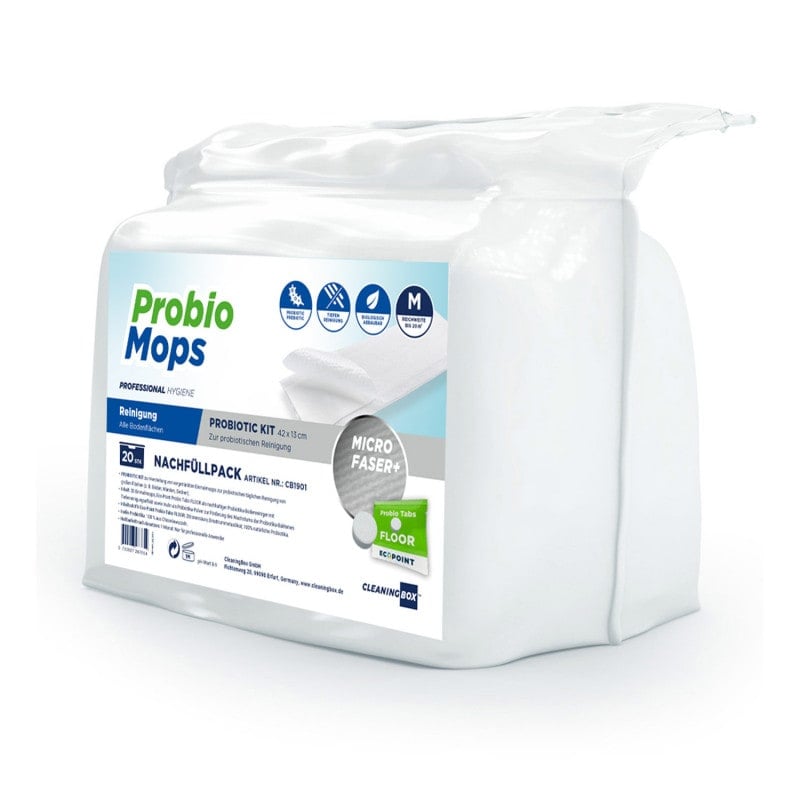 ProbioMops M KIT Nachfüllpack - für probiotische Reinigung großer Flächen - Med-Praxisbedarf