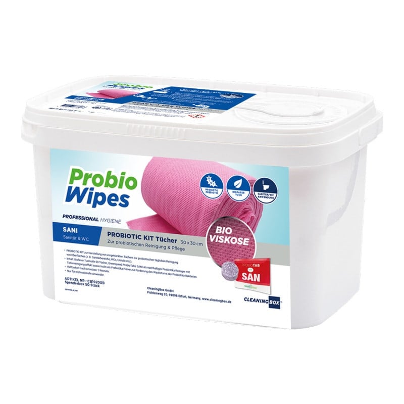 ProbioWipes KIT für Arztpraxen - Reinigungslösung mit Probiotika - Med-Praxisbedarf