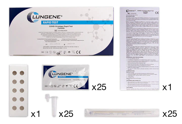 CLUNGENE Covid-19 Schnelltest Einzeltest - für den Nachweis einer akuten SARS-CoV-2-Infektion - Med-Praxisbedarf