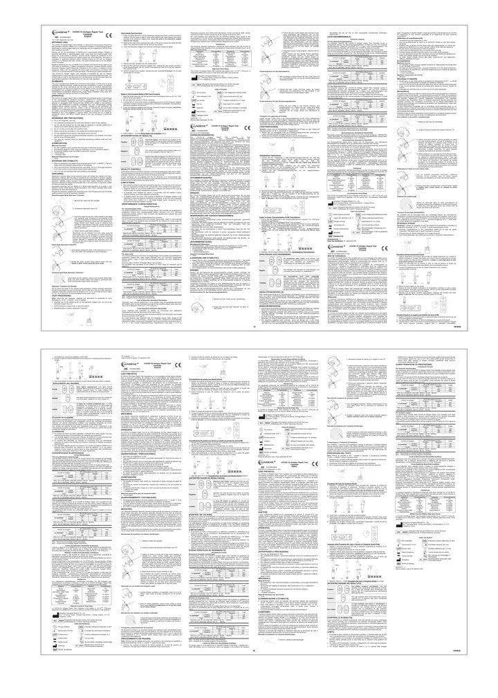 CLUNGENE Covid-19 Antigen Selbsttest - Einfache Anwendung, Ergebnisse in wenigen Minuten - Med-Praxisbedarf
