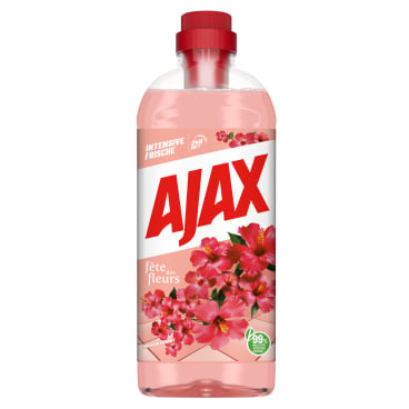 AJAX Allzweckreiniger Hibiskusblüte Duft - für Böden und Möbel in medizinischen Einrichtungen - Med-Praxisbedarf