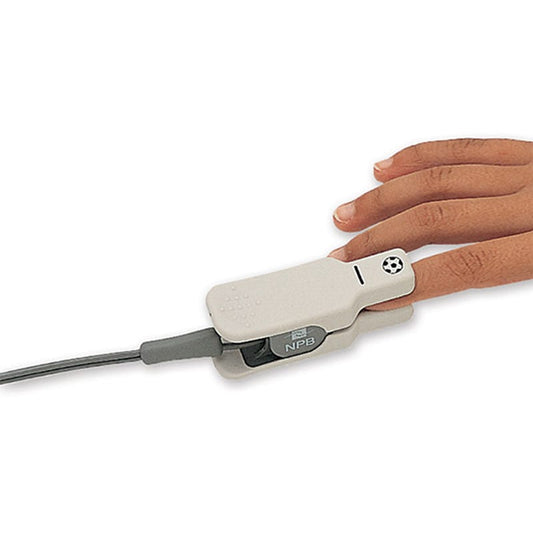 Nellcor Fingerclip D-YSPD - wiederverwendbarer Pulsoximeter-Clip für Kinder ab 3 kg - Med-Praxisbedarf