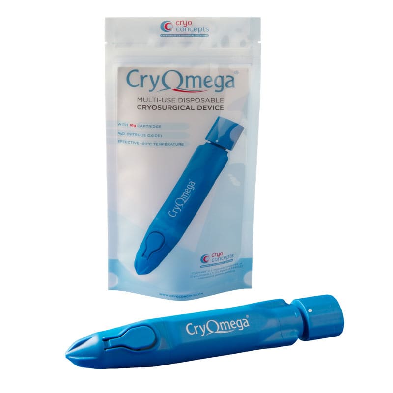 CryOmega II Patronenwechsel - einfache Handhabung, für Kliniken - Med-Praxisbedarf