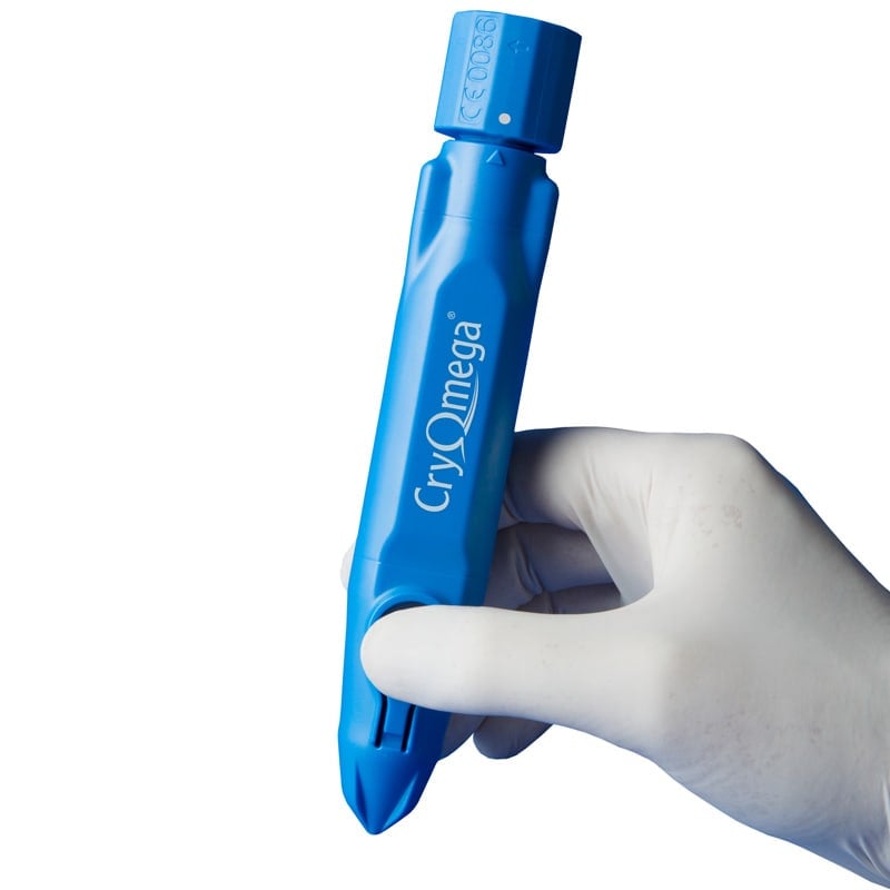 CryOmega II Kryotherapie-Instrument mit N2O-Patrone für Arztpraxen und Kliniken - Med-Praxisbedarf