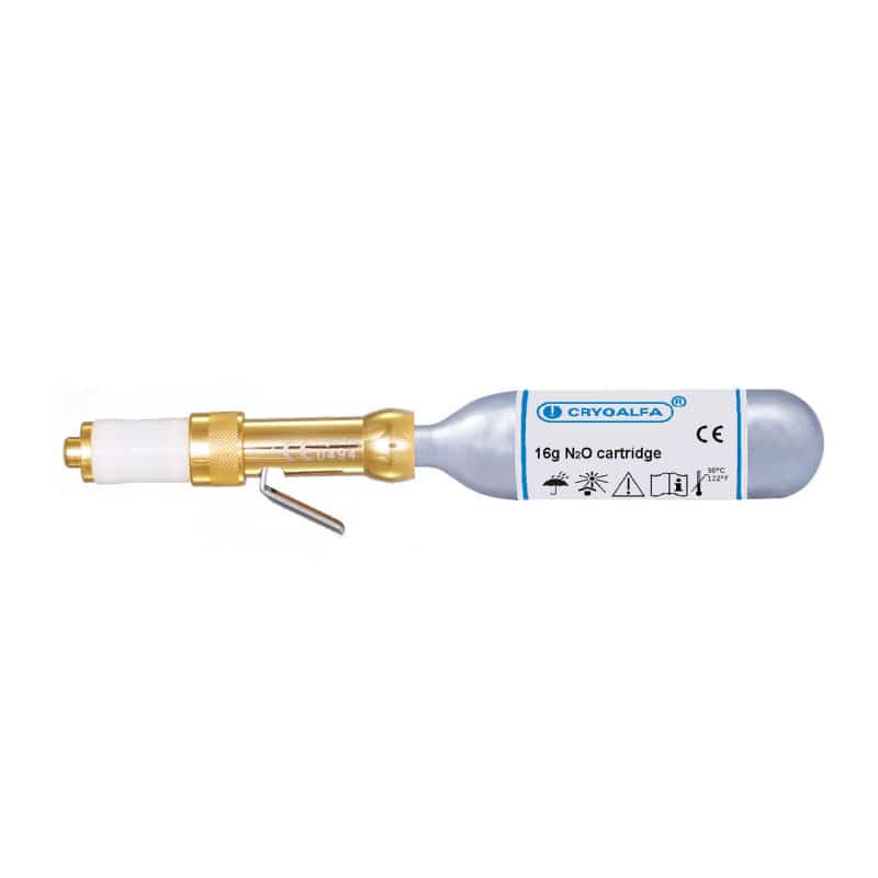 Cryoalfa LUX DermMix Kältetherapiegerät für Warzen - Dermatologie-Gerät mit präziser Applikation - Med-Praxisbedarf