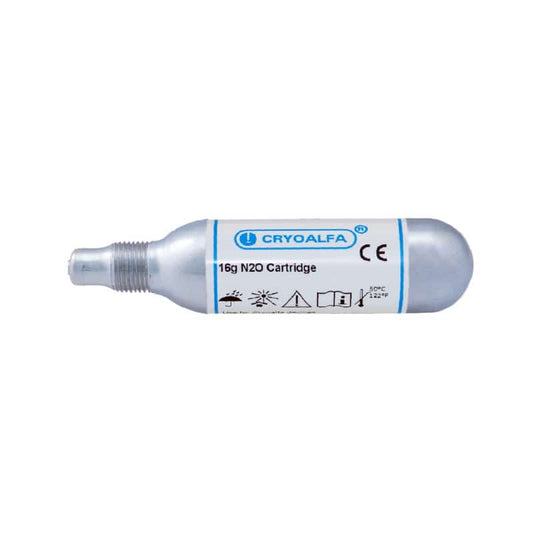 Cryoalfa PERFECT Gewindekapsel Zubehör - Aufsatz mit 16 g für das Kryotherapie-Instrument - Med-Praxisbedarf
