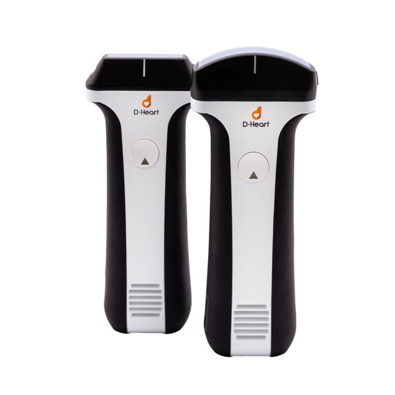 D-Heart handheld Ultraschallgerät in Anwendung - kompaktes Design für täglichen Gebrauch - Med-Praxisbedarf