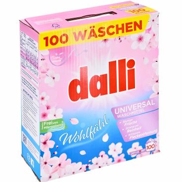 Professionelles Waschmittel dalli Pulver 100 WL - Universalreiniger für Pflegeeinrichtungen - Med-Praxisbedarf