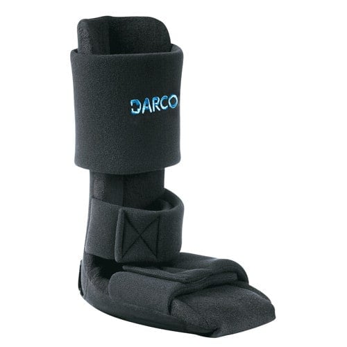 DARCO Night Splint Lagerungsschiene für den Fuß - mit Einlegekeilen zur Schmerzlinderung bei Fersensporn - Med-Praxisbedarf