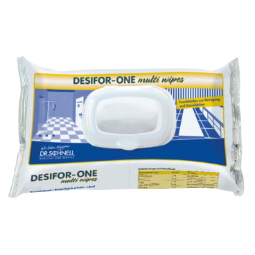 Desinfektionstücher DESIFOR-ONE multi wipes - gebrauchsfertige Alkoholtücher zur Flächenreinigung - Med-Praxisbedarf