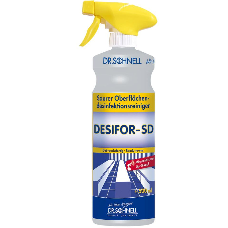 DESIFOR SD Flächendesinfektionsreiniger - Konzentrat in der Flasche, VAH-gelistet - Med-Praxisbedarf