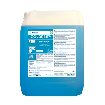 GOLDREIF® GLANZREINIGER von Dreiturm - Für spiegelnde Reinigung in Kliniken und Praxen - Med-Praxisbedarf