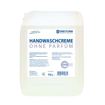 Dreiturm Handwaschcreme ohne Parfüm - seifenfrei, alkalifrei, gründliche Reinigung - Med-Praxisbedarf
