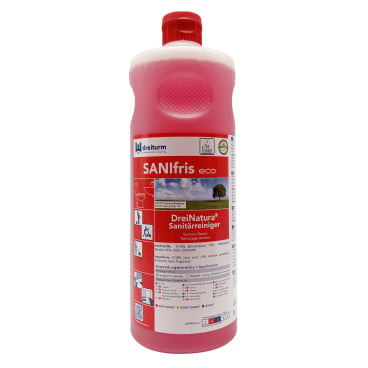 Dreiturm SANIfris eco DreiNatura Sanitärreiniger - auf Fruchtsäurebasis, schonender Unterhaltsreiniger - Med-Praxisbedarf