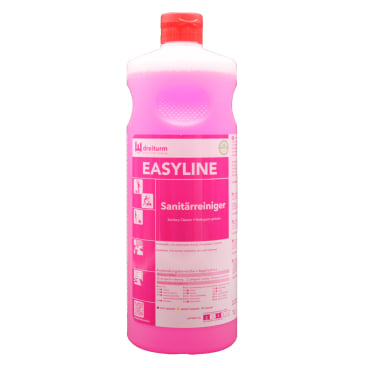 Dreiturm Sanitärreiniger EASYLINE Flasche - Reinigt, pflegt und schützt Oberflächen - Med-Praxisbedarf