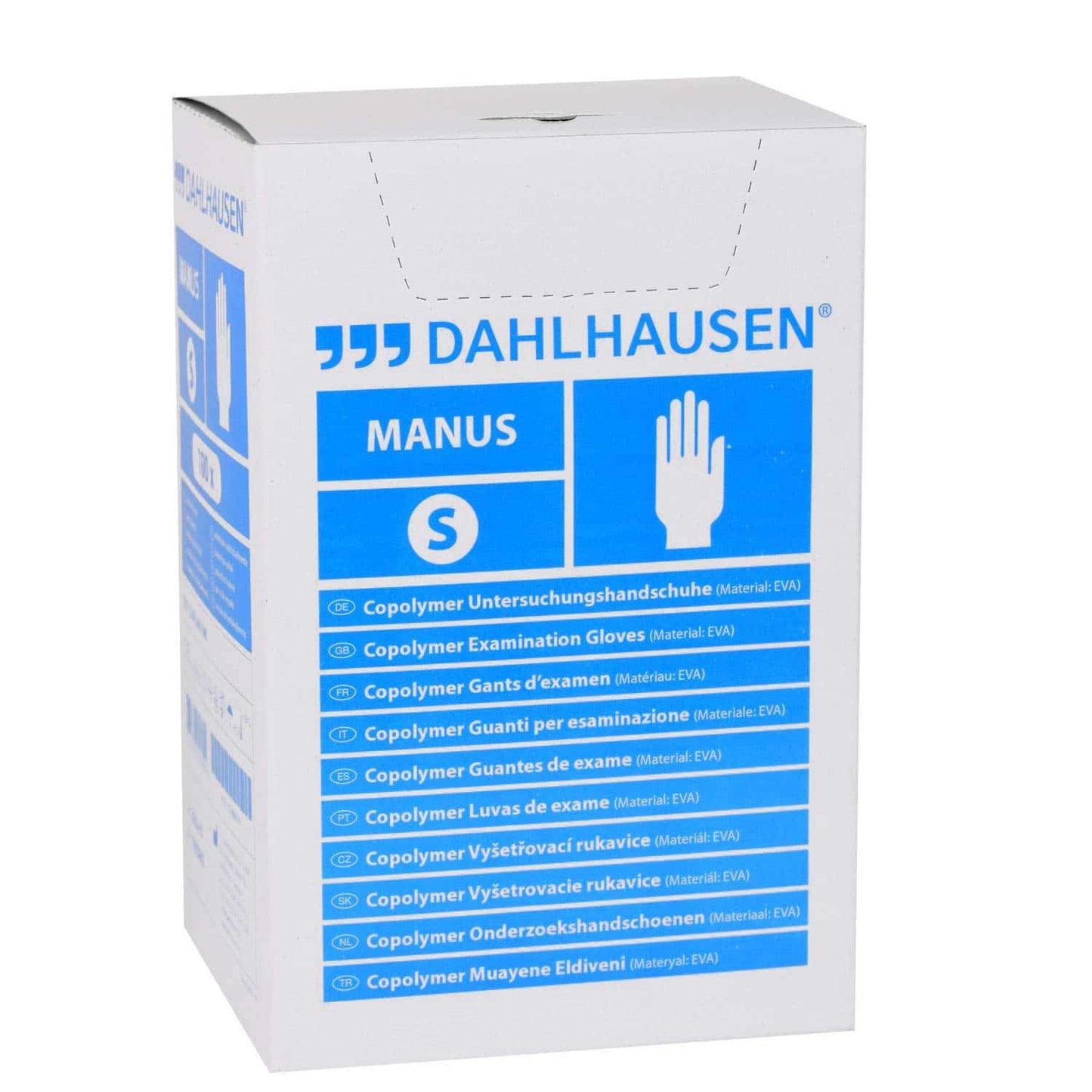 Sterile Copolymer-Handschuhe Einmalhandschuhe - Untersuchungshandschuh latexfrei - Med-Praxisbedarf