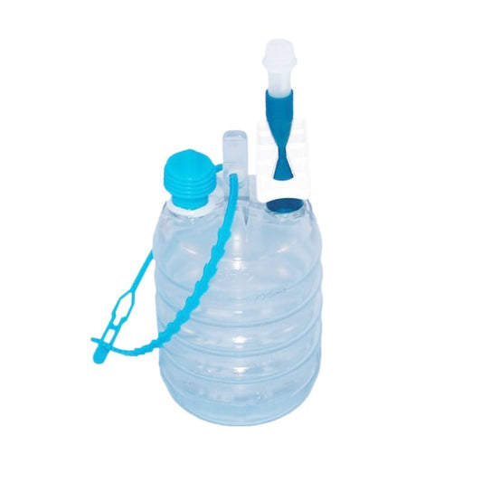 Runde Redon-Flasche vorevakuiert - 0,9 bar von Dahlhausen für chirurgische Eingriffe und Nachsorge - Med-Praxisbedarf
