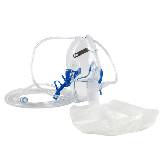 Sauerstoffmaske mit Reservoir - ohne Weichmacher und Latex, mit Reservoir-Beutel - Med-Praxisbedarf