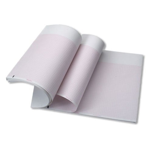 EKG-Papier CP 100/200 DIN A4 - für Welch Allyn Geräte CP 100, CP 150, CP 200 - Med-Praxisbedarf
