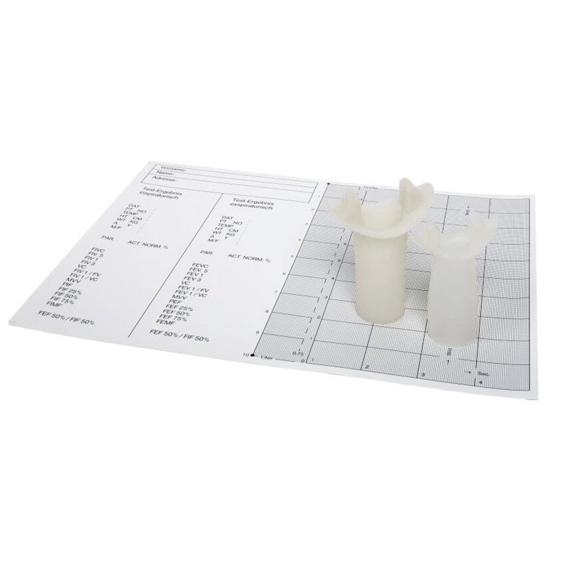 Carefusion Spirometrie-Papier für Vicatest P2/P5 - zur Lungenfunktionsdiagnostik - Med-Praxisbedarf
