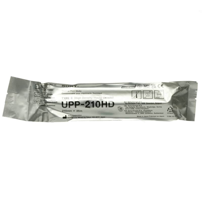 Sony UPP-210HD Videoprinter-Papier - Thermopapier für Sony Videoprinter in der Medizin - Med-Praxisbedarf