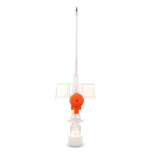 VASUFLO INT PTFE Venenverweilkanüle - Sicherheitskanüle mit PTFE-Katheter für hohe Durchflussraten - Med-Praxisbedarf