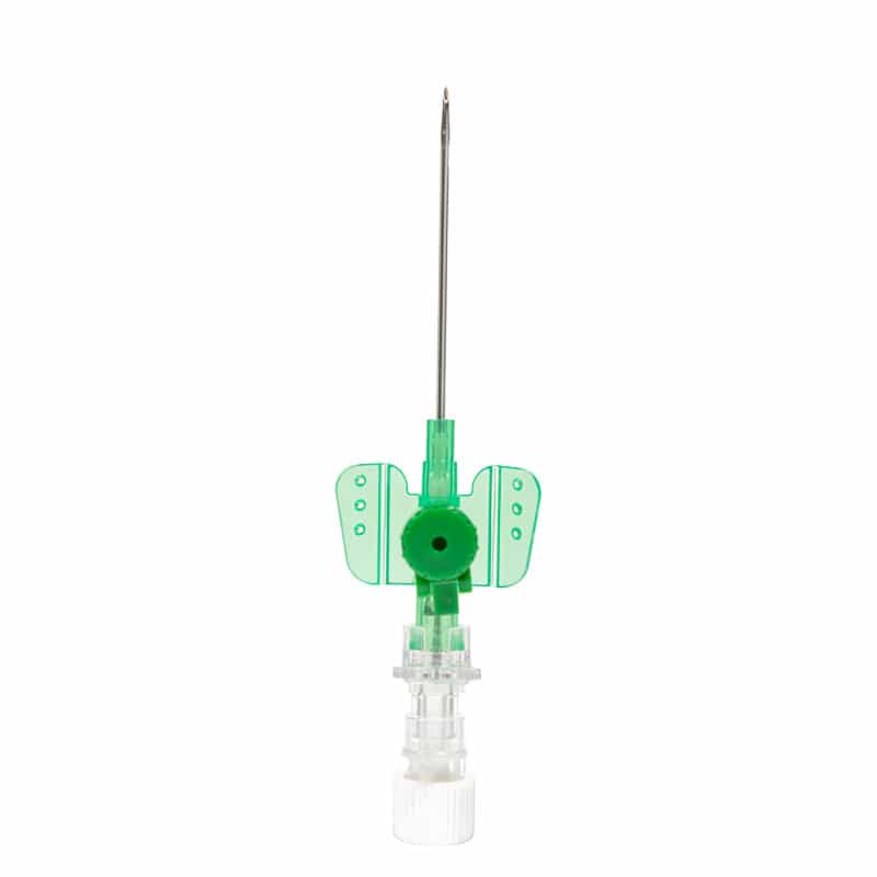 Venenverweilkanüle mit Sicherheitssystem - Vasuflo INT Modell, 18G Stärke - Med-Praxisbedarf