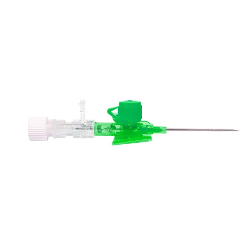 INT Safety Kanüle Dispomed - mit flexiblem Schlauch und Port, kliniktauglich - Med-Praxisbedarf