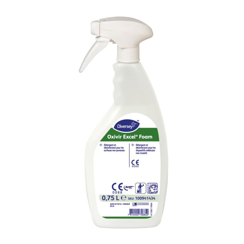 Oxivir Excel Foam Schaumspray - gebrauchsfertiger Desinfektionsschaum für Medizingeräte - Med-Praxisbedarf