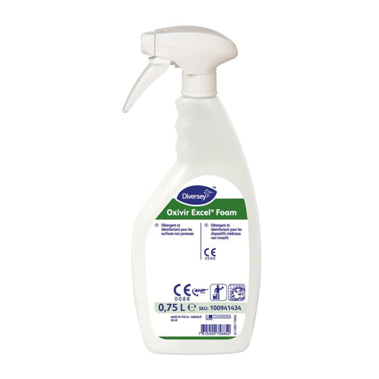 Oxivir Excel Foam Schaumspray - gebrauchsfertiger Desinfektionsschaum für Medizingeräte - Med-Praxisbedarf