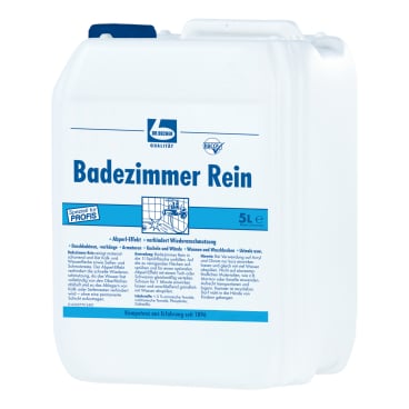 Badreiniger Dr. Becher Badezimmer Rein - für Sanitärbereiche in Kliniken und Pflegeeinrichtungen - Med-Praxisbedarf