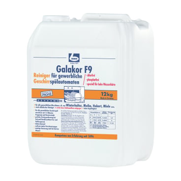 Dr. Becher Galakor F9 Geschirrreiniger - stark alkalisch für Geschirrspülmaschinen mit 1-5 Minuten Programm - Med-Praxisbe...