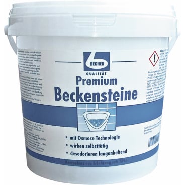 Dr. Becher Premium Beckensteine - für Hygiene in Urinalen von Arztpraxen und Kliniken - Med-Praxisbedarf