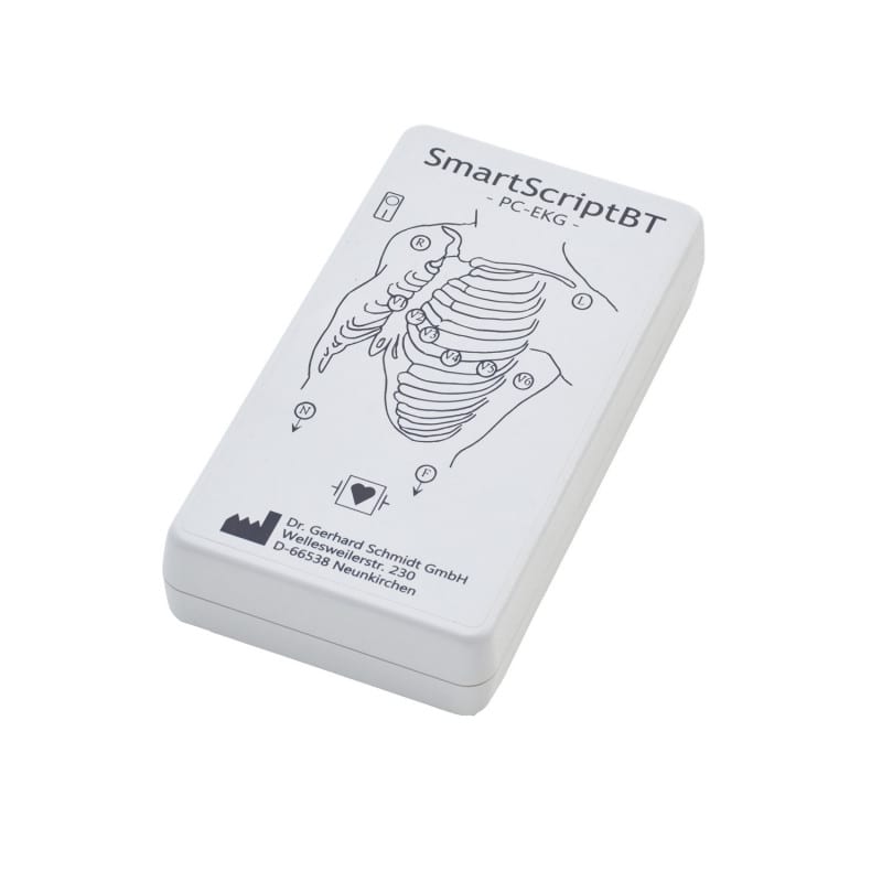 SmartScript PC-EKG-Gerät - zur Archivierung von Patienten- und EKG-Daten in medizinischen Einrichtungen - Med-Praxisbedarf