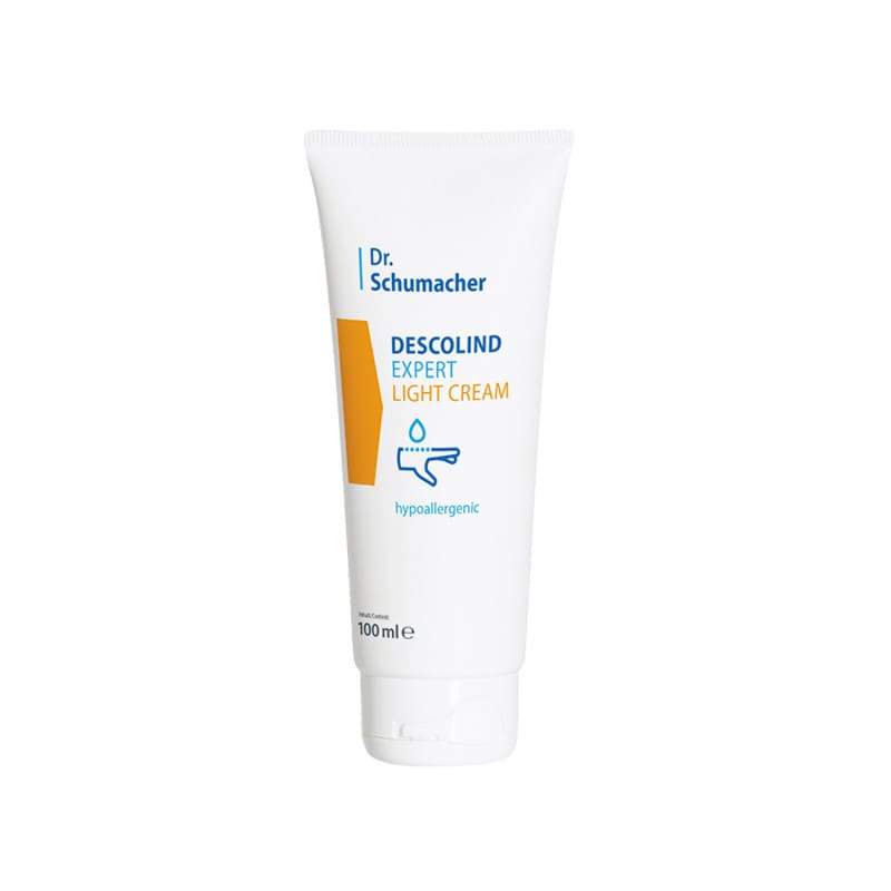 DESCOLIND EXPERT LIGHT CREAM hypoallergen - Pflegecreme für empfindliche Haut, farbstoff- und parfümfrei - Med-Praxisbedarf