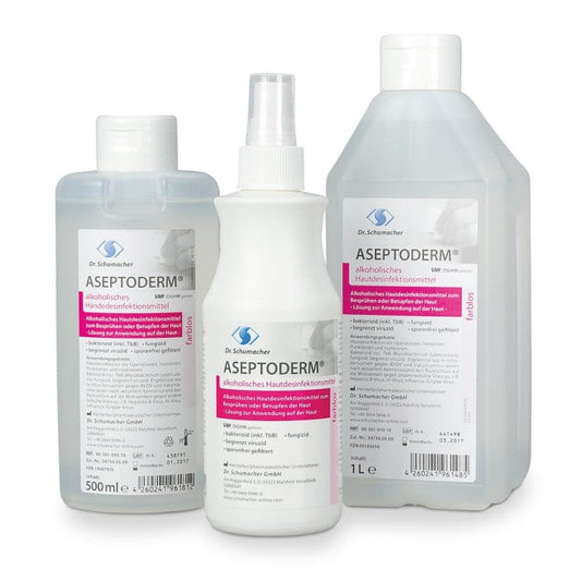 Dr. Schumacher ASEPTODERM Hautdesinfektionsmittel - gebrauchsfertig alkoholisch - Med-Praxisbedarf