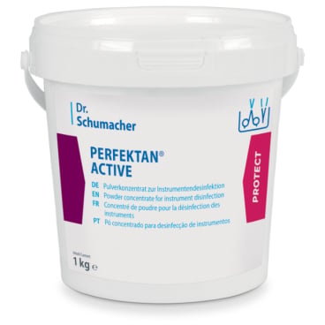 Perfektan active Instrumentendesinfektion - Pulver zur vollständigen Auflösung, anwendungsfertig - Med-Praxisbedarf