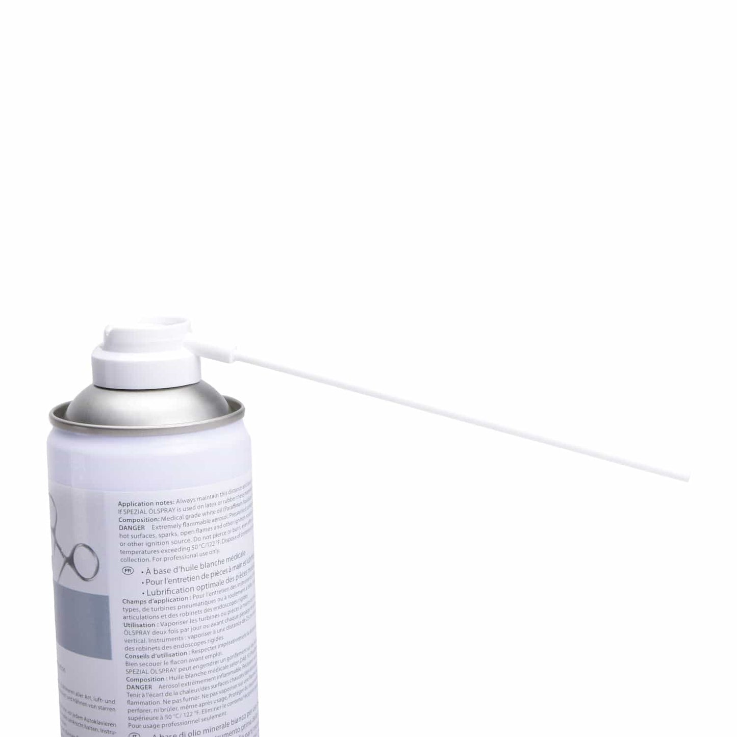 Weißöl-Spray für Instrumente - zur Wartung und Konservierung medizinischer Geräte - Med-Praxisbedarf