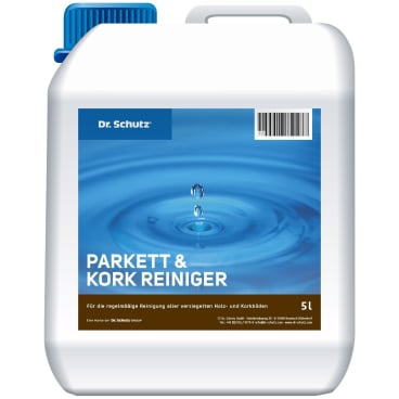 Reiniger für Parkett und Kork - Unterhaltsreinigung in Arztpraxen, Dr. Schutz® - Med-Praxisbedarf