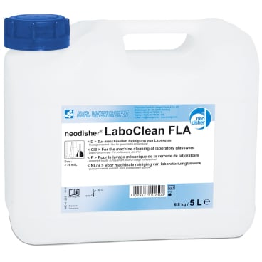 Universalreiniger LaboClean FLA für Laborglas - hochalkalisches Reinigungsmittel - Med-Praxisbedarf