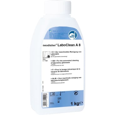 Spülmaschinenreiniger Pulver Laboclean A 8 - Dr. Weigert, Eimer mit grünem Deckel - Med-Praxisbedarf