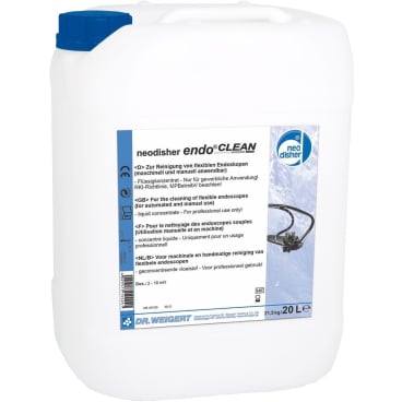 Instrumentenreiniger für Endoskope - Dr. Weigert neodisher endo CLEAN, Gebinde in Nahaufnahme - Med-Praxisbedarf
