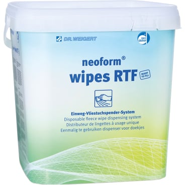 Dr. Weigert neoform wipes RTF Vliestuchspender - Einwegsystem für praktische Flächendesinfektion - Med-Praxisbedarf