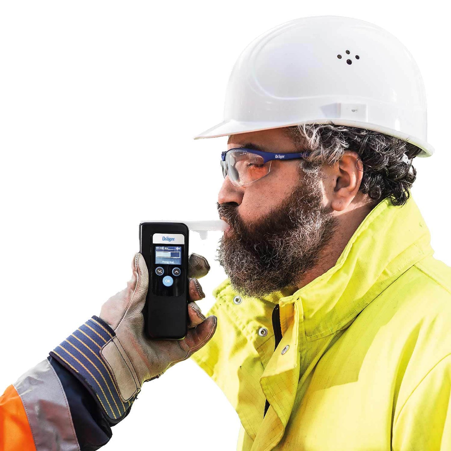Alkoholtester Dräger Alcotest 6000 - Gerät zur Atemalkoholanalyse mit digitaler Anzeige - Med-Praxisbedarf
