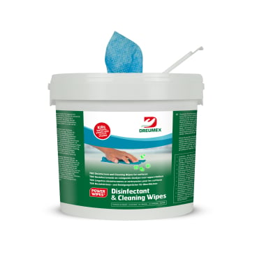 Dreumex Desinfektionstücher blau - Disinfectant and Cleaning Wipes, gebrauchsfertige Tücher - Med-Praxisbedarf