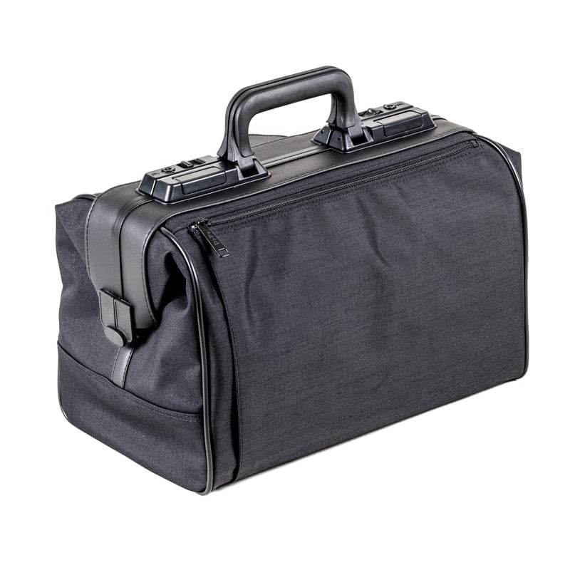 Rusticana light Arzttasche - leichte Hausbesuchtasche aus Nylon mit Kunstleder von Dürasol - Med-Praxisbedarf