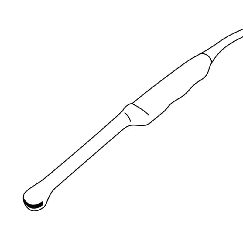 Rektal Sonde E741 für EDAN D3 Ultraschall - urologische Untersuchungssonde für Arztpraxis und Klinik - Med-Praxisbedarf