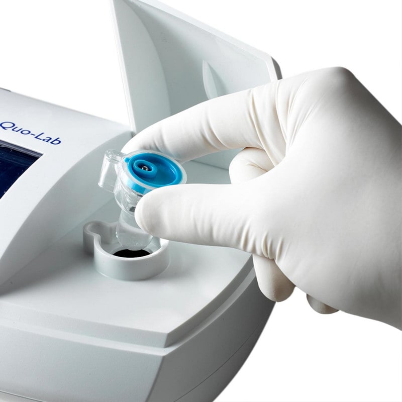 A1c Test-Kit von Quo-Lab - Messung des Langzeitblutzuckers HbA1c - Med-Praxisbedarf