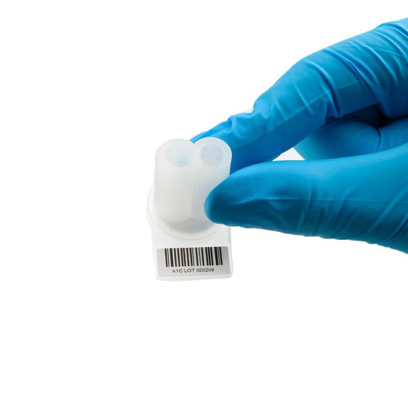 Quo-Test A1c Testkit geöffnet - enthält Testkassetten, Kalibratoren und Kontrollmaterial - Med-Praxisbedarf